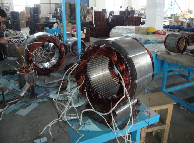 電機(jī)線圈繞組加工廠家?上海亞琦電機(jī)專業(yè)加工電機(jī)線圈嵌線下線入線_電機(jī)欄目