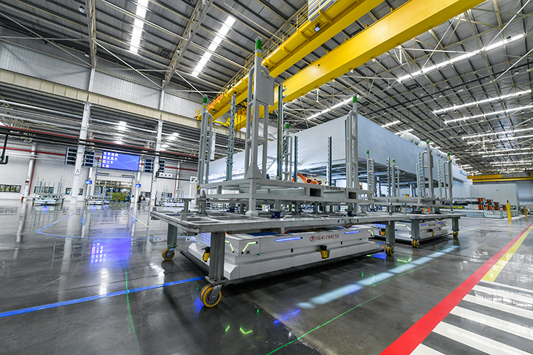 走進(jìn)賽力斯重慶智慧工廠aito問(wèn)界m5生產(chǎn)過(guò)程揭秘